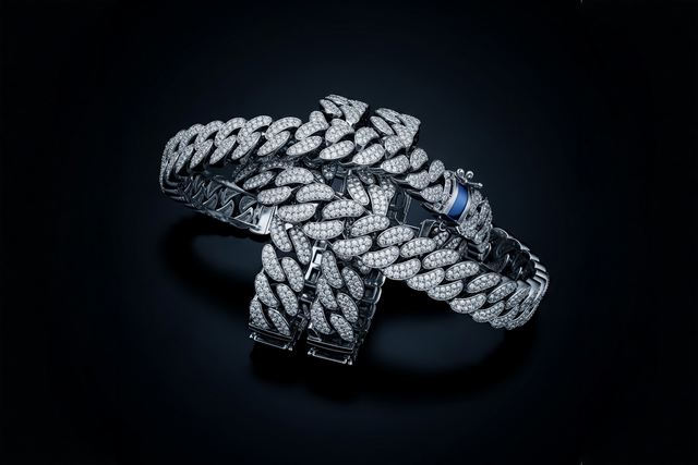 Cuban Diamond Bracelets For Women