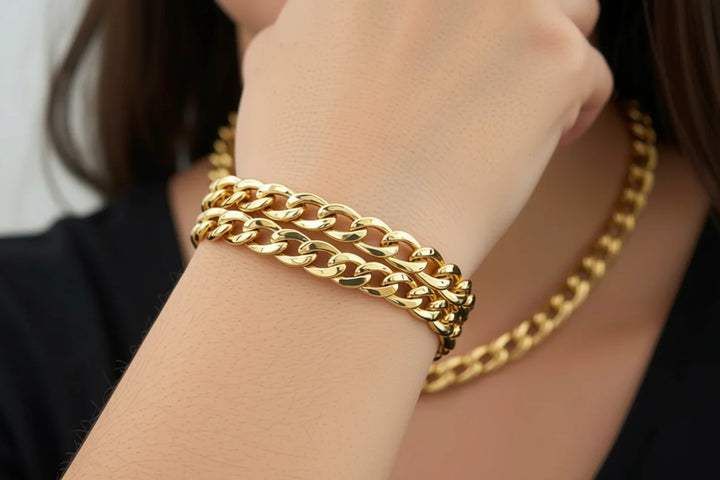 Curb Link Bracelets For Women