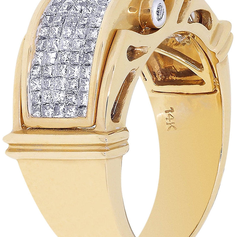 Mens Diamond Ring / Pinky Diamond Ring| 2.5 Carats