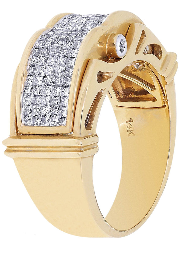 Mens Diamond Ring / Pinky Diamond Ring| 2.5 Carats