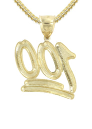 10K Yellow Gold 100 Necklace | Appx. 14.8 Grams