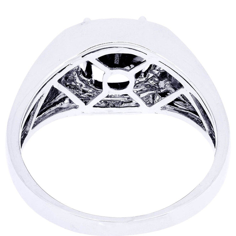 White Gold Mens Diamond Ring| 2.8 Carats| 6.76 Grams