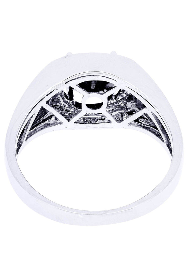 White Gold Mens Diamond Ring| 2.8 Carats| 6.76 Grams