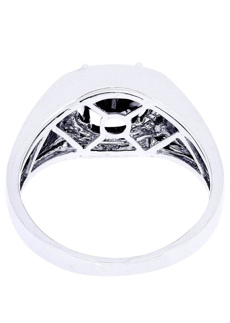 White Gold Mens Diamond Ring| 2.8 Carats| 6.76 Grams