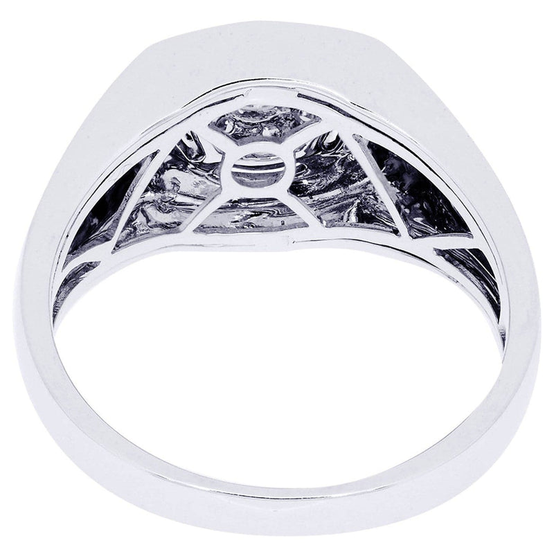 White Gold Mens Diamond Ring| 0.67 Carats| 6.73 Grams