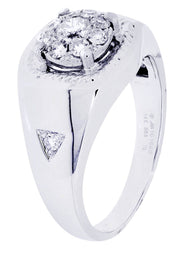 White Gold Mens Diamond Ring| 0.67 Carats| 6.73 Grams