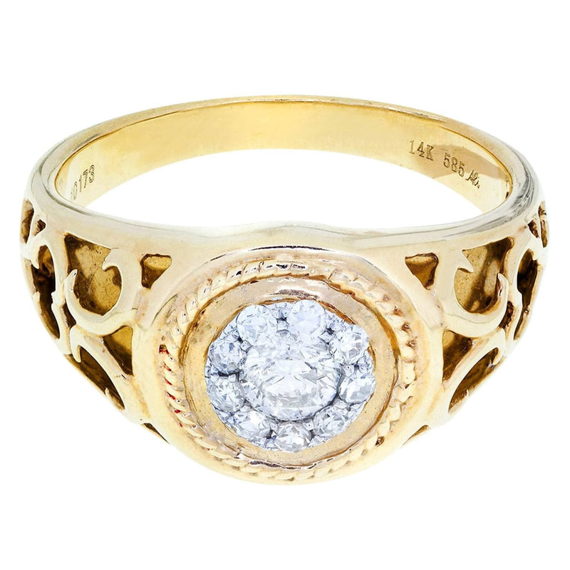 Mens Diamond Ring| 0.51 Carats