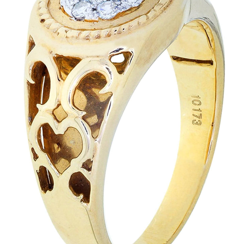 Mens Diamond Ring| 0.51 Carats