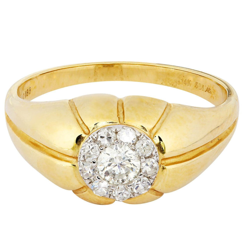 Mens Diamond Ring| 0.49 Carats