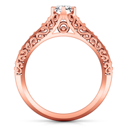 Solitaire Diamond Engagement Ring Whitney 14K Rose Gold