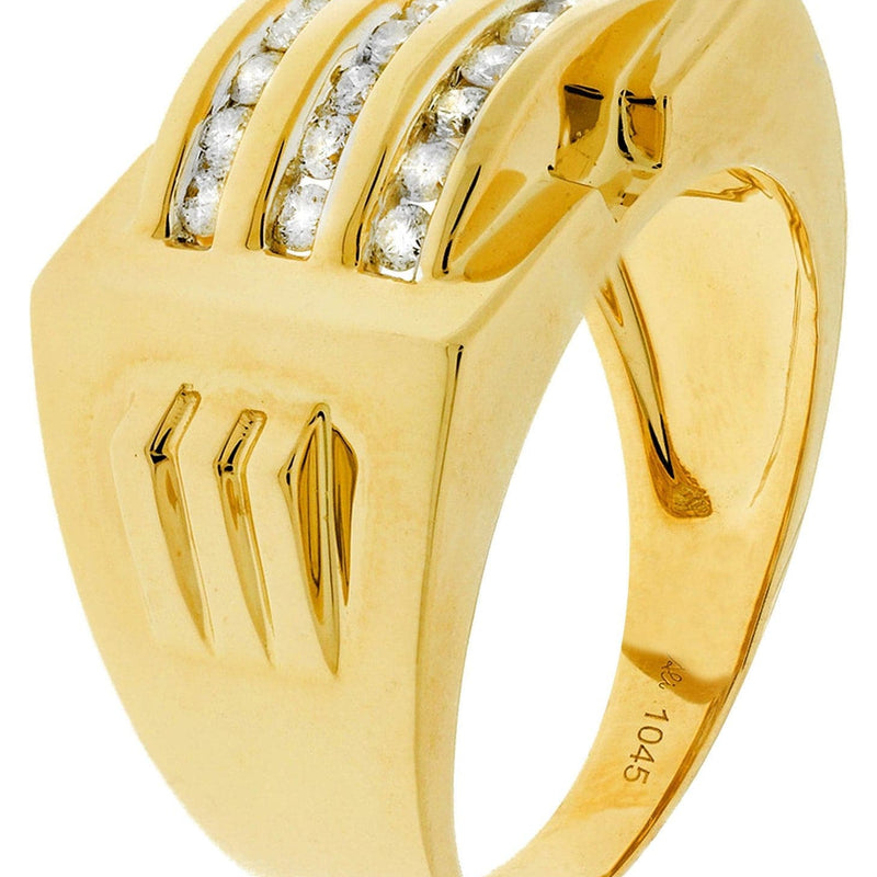 Mens Diamond Ring| 0.5 Carats
