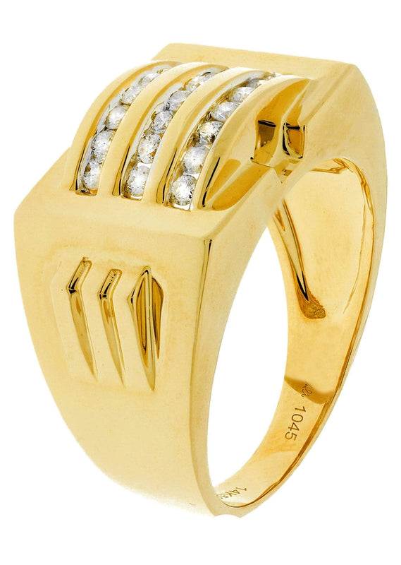 Mens Diamond Ring| 0.5 Carats