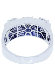 White Gold Mens Diamond Ring| 0.69 Carats| 10.5 Grams