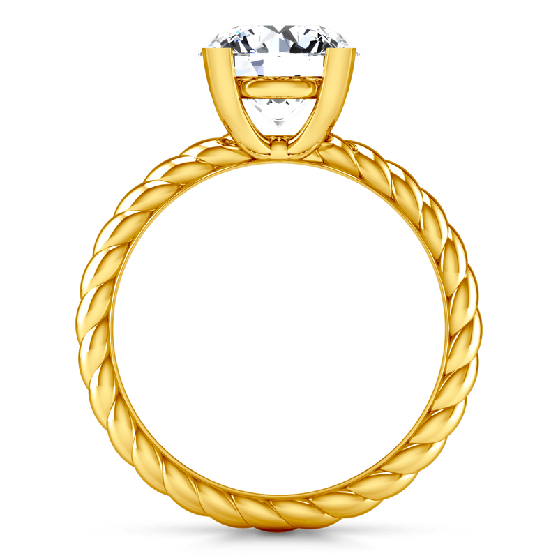 Solitaire Diamond Engagement Ring Ellery 14K Yellow Gold
