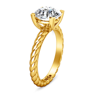 Solitaire Diamond Engagement Ring Ellery 14K Yellow Gold