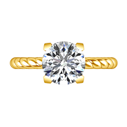 Solitaire Diamond Engagement Ring Ellery 14K Yellow Gold