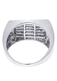 White Gold Mens Diamond Ring| 0.94 Carats| 10.45 Grams