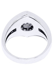 White Gold Mens Diamond Ring| 1.05 Carats| 9.04 Grams