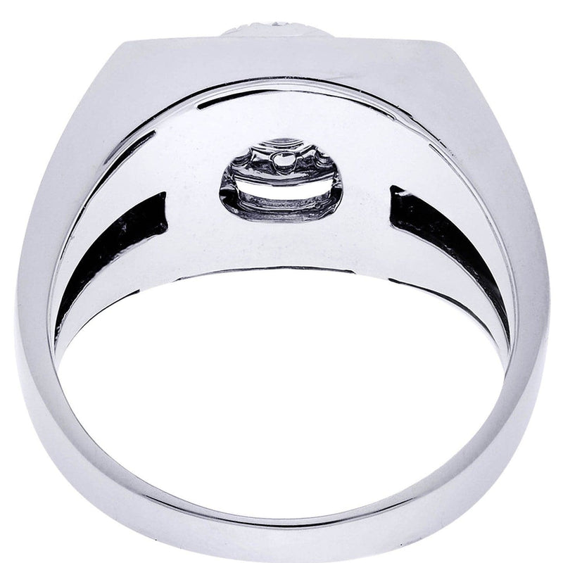 White Gold Mens Diamond Ring| 1.17 Carats| 8.24 Grams