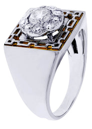 White Gold Mens Diamond Ring| 1.17 Carats| 8.24 Grams