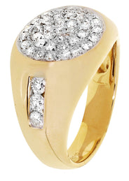 Mens Diamond Ring / Pinky Diamond Ring| 1.31 Carats