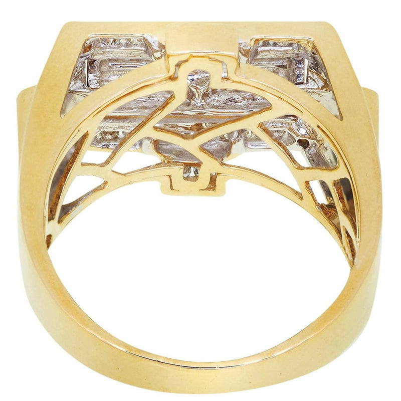 Mens Diamond Ring / Pinky Diamond Ring| 0.64 Carats