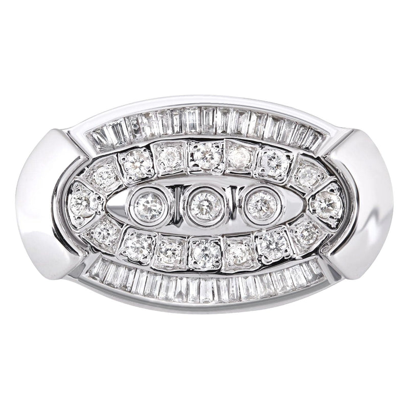 14K Ladies Diamond Cocktail Ring | 0.71 Carats | 9.01 Grams