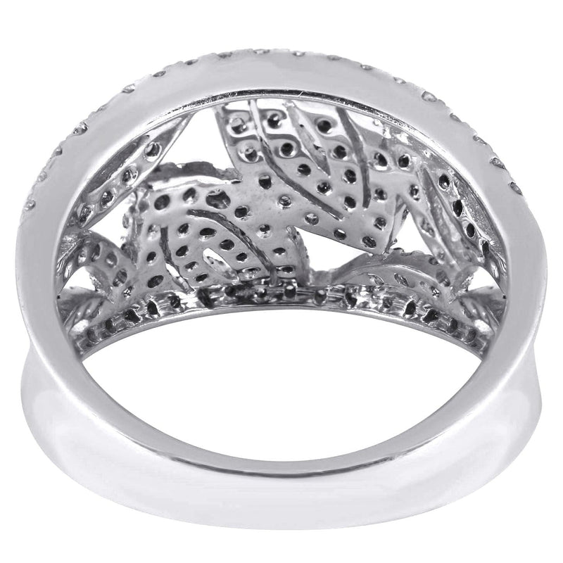 14K Ladies Black Diamond Cocktail Ring | 0.98 Carats | 5.25 Grams