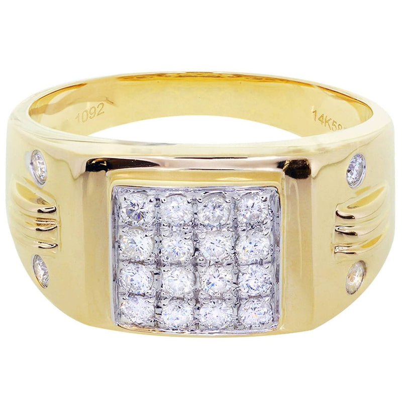 Mens Diamond Ring| 0.54 Carats