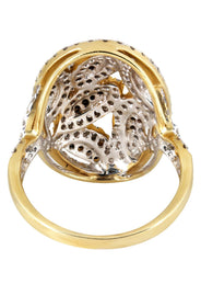 14K Ladies Black Diamond Cocktail Ring | 1.27 Carats  6.13 Grams