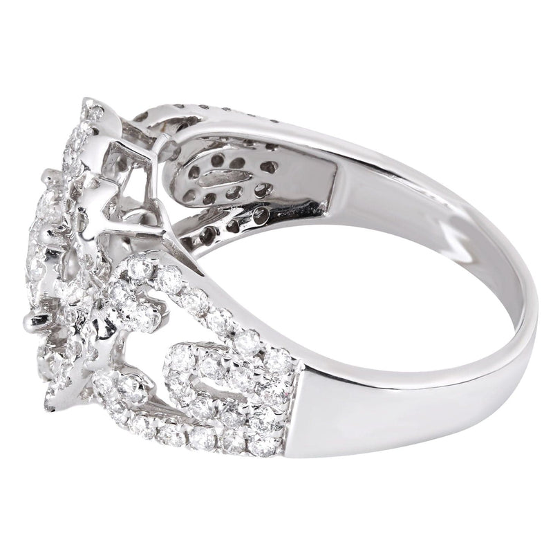 14K Ladies Diamond Cocktail Ring | 1.17 Carats | 5.4 Grams