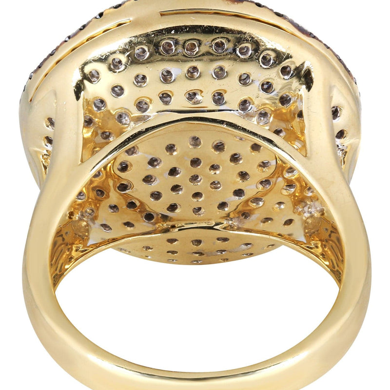 14K Ladies Black Diamond Cocktail Ring | 2.52 Carats | 10.81 Grams