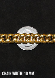 Diamond White Puff Gucci Chain