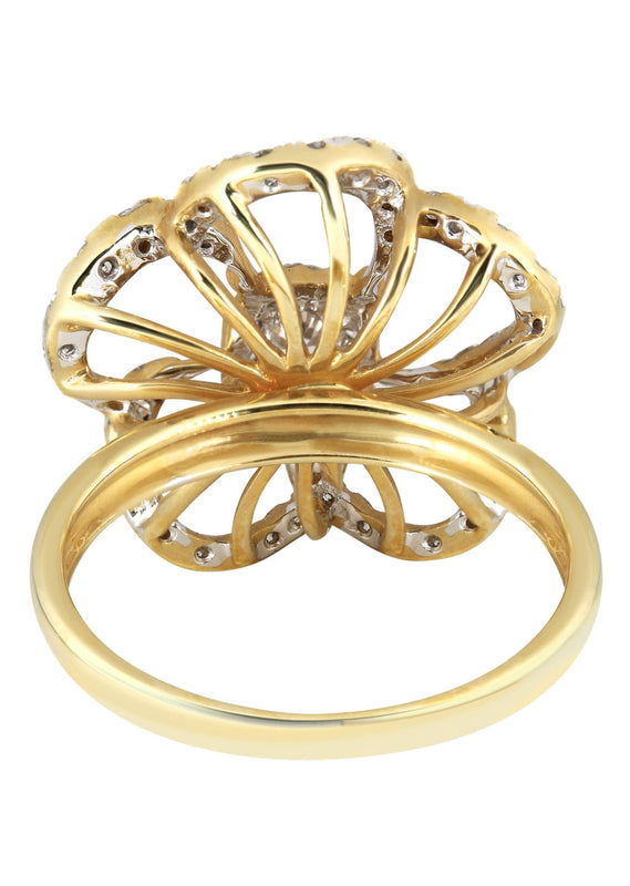 14K Ladies Diamond Cocktail Ring | 0.80 Carats | 4.37 Grams