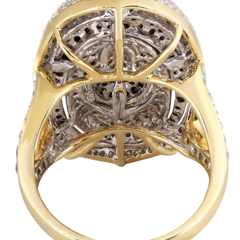 14K Ladies Black Diamond Cocktail Ring | 2.16 Carats | 9.47 Grams