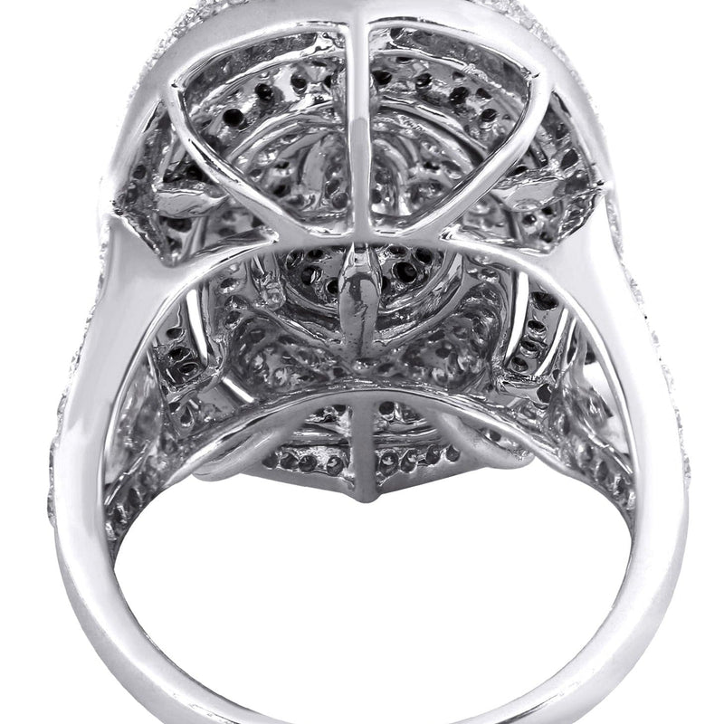 14K Ladies Black Diamond Cocktail Ring | 2.16 Carats | 9.04 Grams