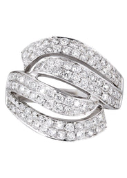 14K Ladies Diamond Cocktail Ring | 1.50 Carats | 5.29 Grams