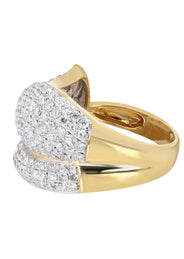 14K Ladies Diamond Cocktail Ring | 0.80 Carats | 4.37 Grams