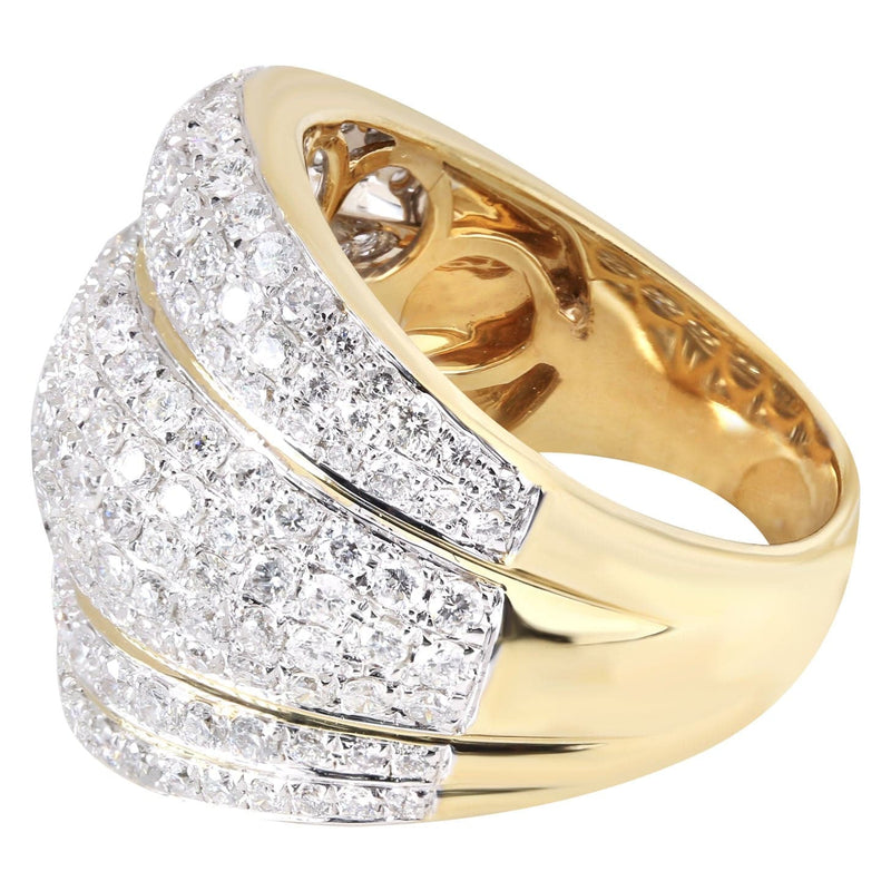 14K Ladies Diamond Cocktail Ring | 2.55 Carats | 12.56 Grams