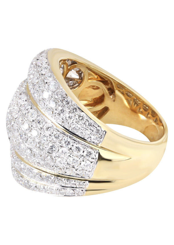 14K Ladies Diamond Cocktail Ring | 2.55 Carats | 12.56 Grams