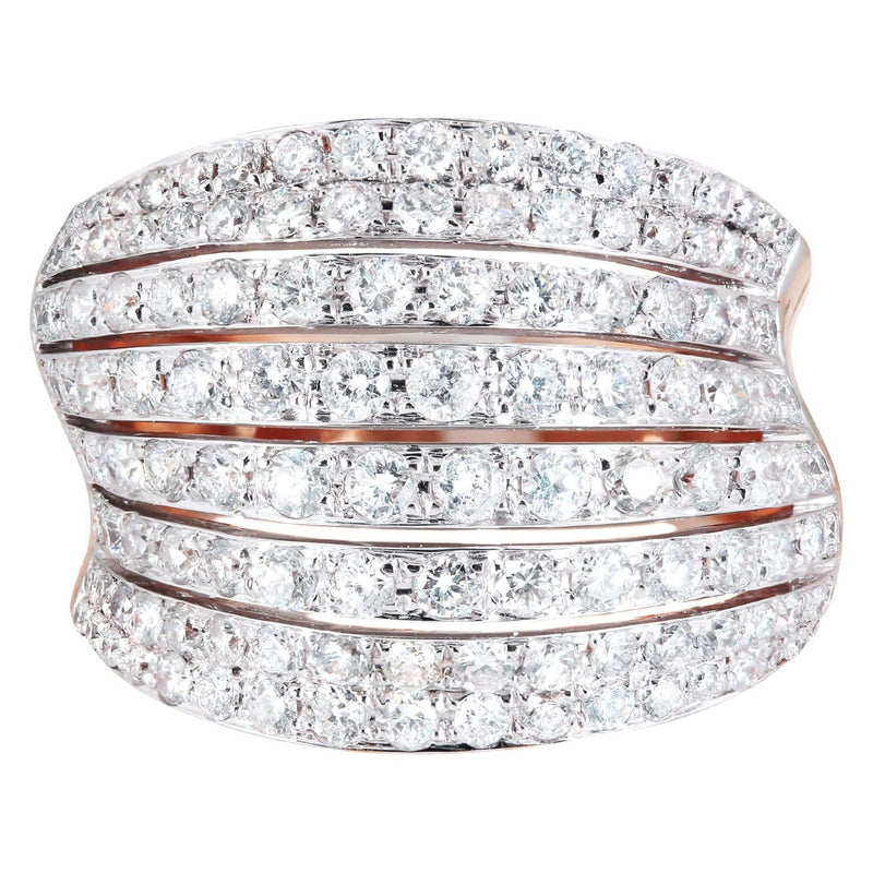 14K Ladies Diamond Cocktail Ring | 2.16 Carats | 8.51 Grams
