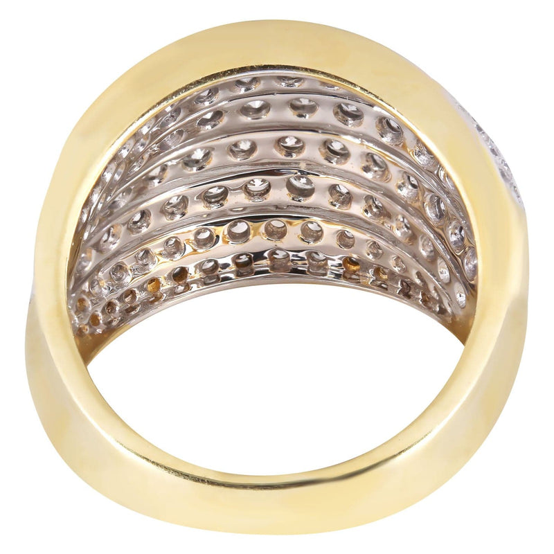 14K Ladies Diamond Cocktail Ring | 2.26 Carats| 8.2 Grams
