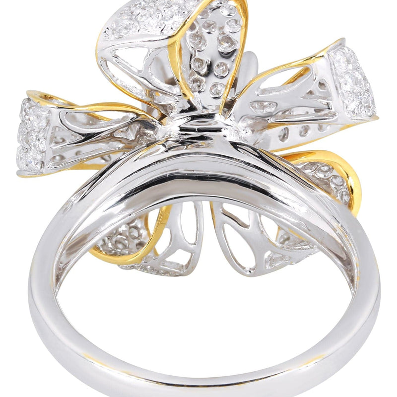 14K Ladies Diamond Cocktail Ring | 1.80 Carats | 7.09 Grams