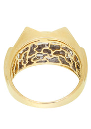 Mens Diamond Ring / Pinky Diamond Ring| 0.86 Carats