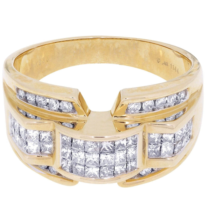 Mens Diamond Ring / Pinky Diamond Ring| 1.08 Carats
