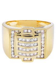Mens Diamond Ring / Pinky Diamond Ring| 0.77 Carats