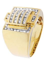 Mens Diamond Ring / Pinky Diamond Ring| 0.77 Carats