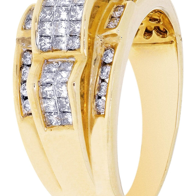 Mens Diamond Ring / Pinky Diamond Ring| 0.7 Carats|