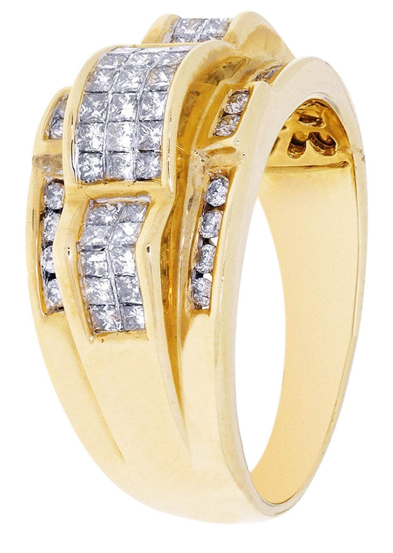 Mens Diamond Ring / Pinky Diamond Ring| 0.7 Carats|