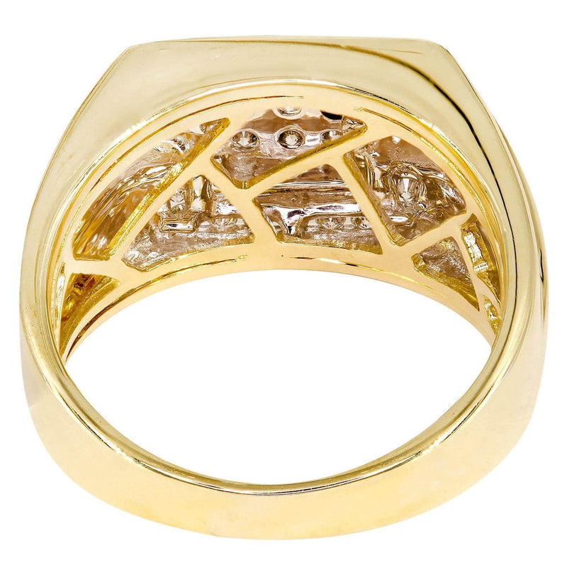 Mens Diamond Ring / Pinky Diamond Ring| 0.64 Carats